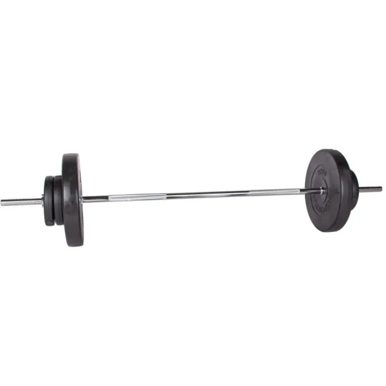 Ensemble d'haltérophilie avec banc inclinable et rack - 180 + 40 cm / 105 kg