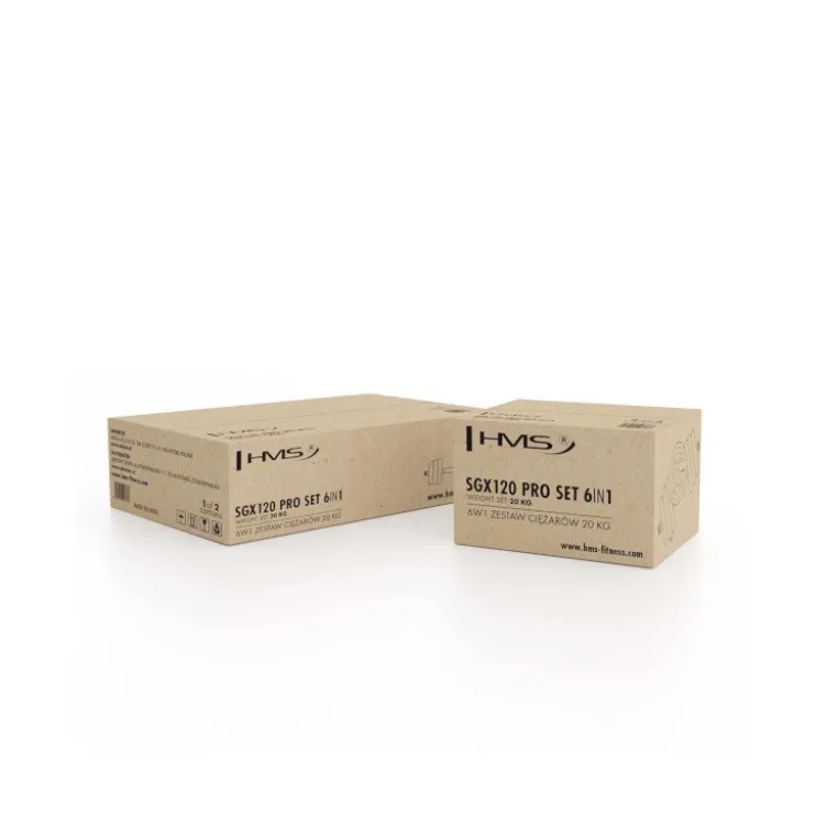Ensemble d'haltérophilie 6 en 1 pour homegym avec barre de liaison - 20 kg
