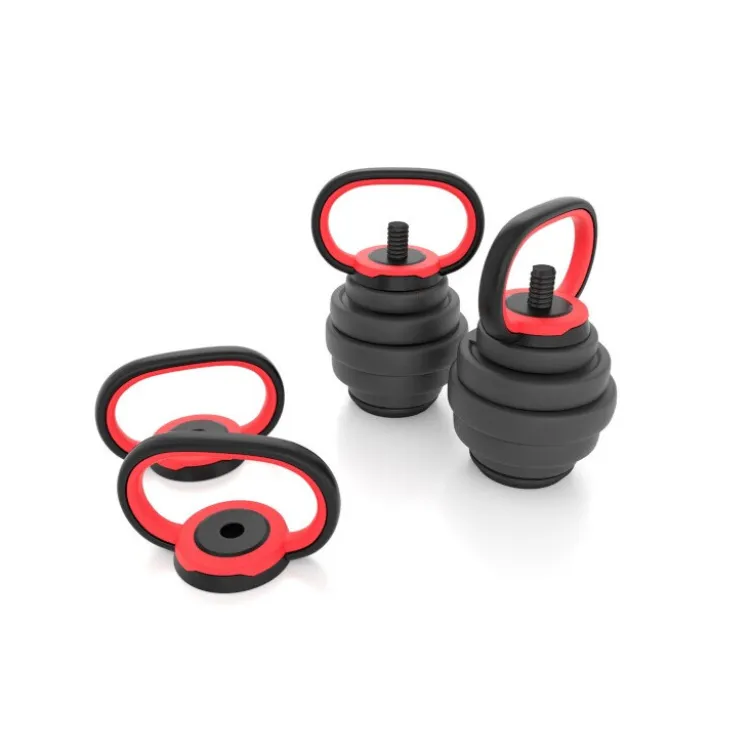 Ensemble d'haltérophilie 6 en 1 pour homegym avec barre de liaison - 30 kg