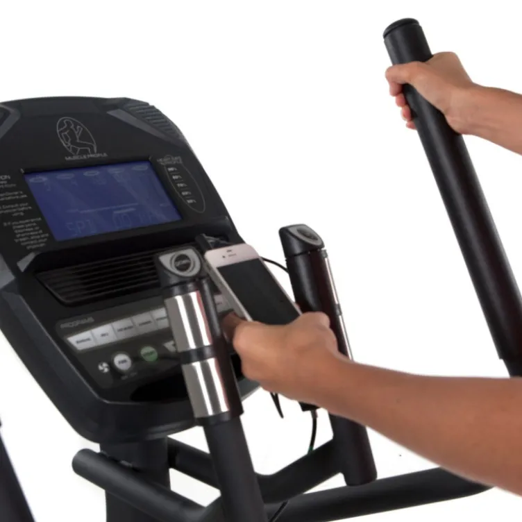 Entraîneur elliptique haut de gamme avec écran LCD - Roue d'inertie 20 kg - E-Glide SR