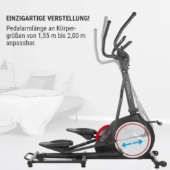Entraîneur elliptique pour entraînement de cardio - Écran LCD