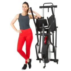 Entraîneur elliptique pour entraînement de cardio - Écran LCD