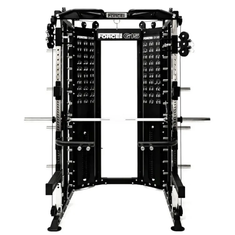 Entraîneur multifonction Force USA G15 comprenant 900 € d'accessoires - Charge Guidée 2 x 100 kg
