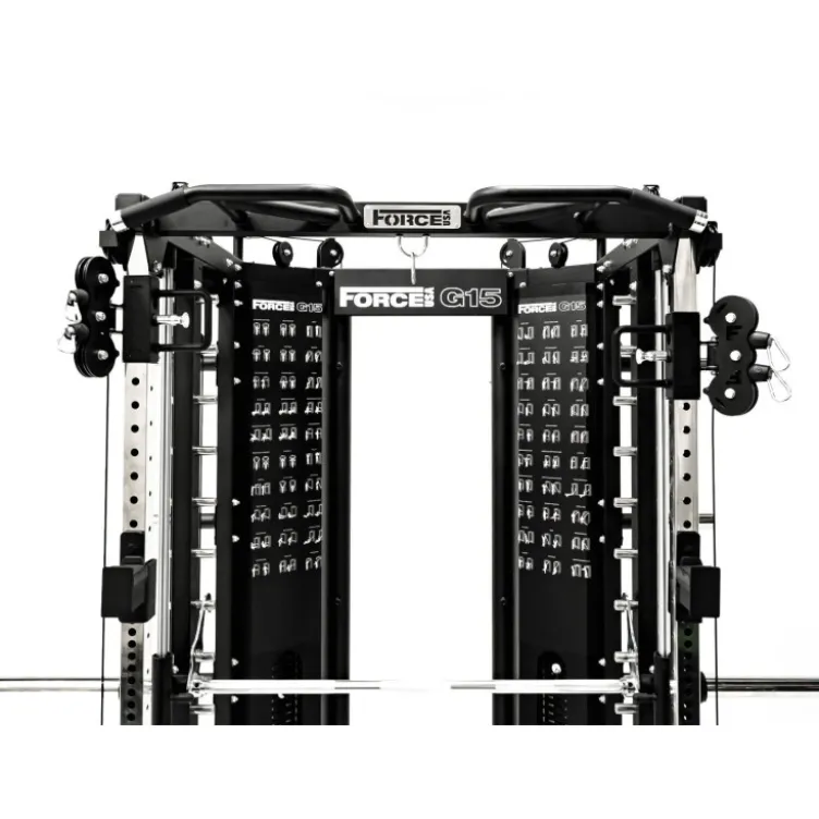Entraîneur multifonction Force USA G15 comprenant 900 € d'accessoires - Charge Guidée 2 x 100 kg