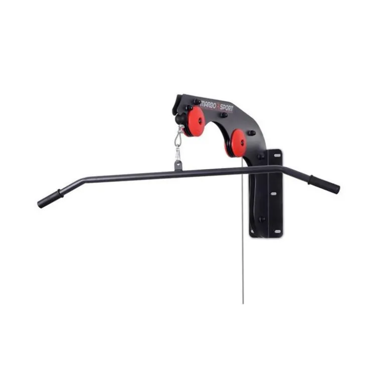 Equipement pour homegym - Système poulie haute à fixation murale