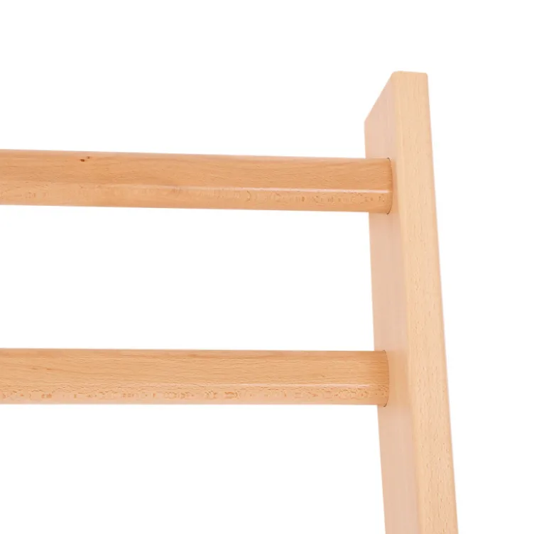 Espalier en bois de hêtre robuste 190 x 65 cm - Capacité de charge 130 kg