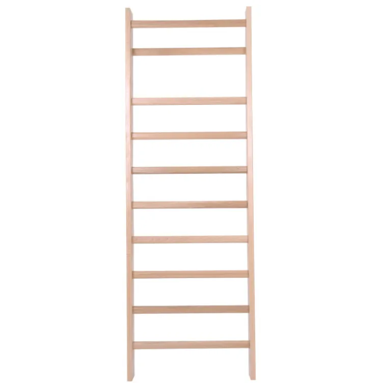 Espalier en bois de hêtre robuste 190 x 65 cm - Capacité de charge 130 kg