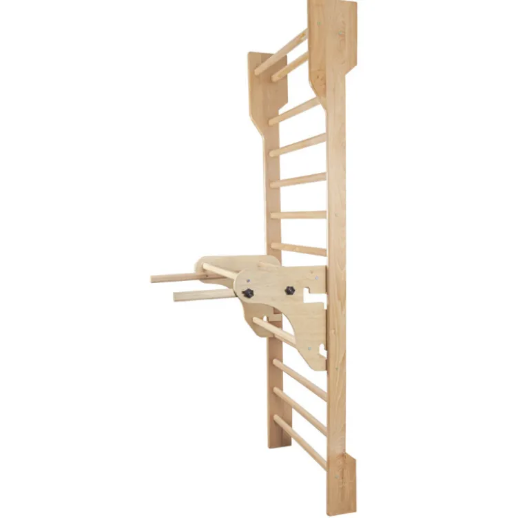 Espaliers d'appartement en bois avec accessoires de musculation - 200 x 80 cm