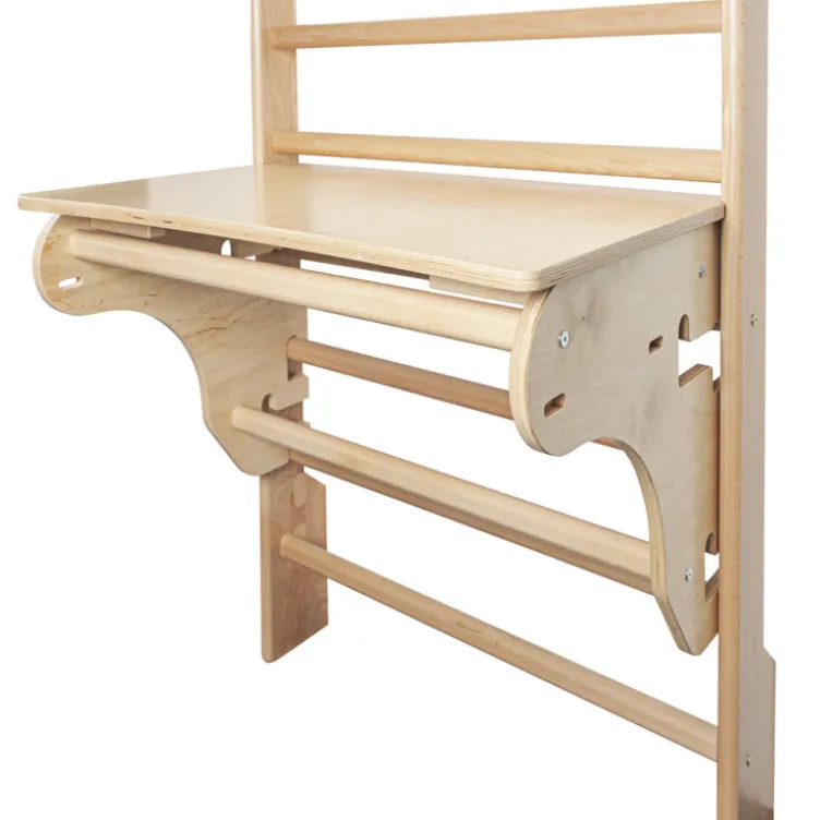 Espaliers d'intérieur en bois avec accessoires de musculation - 190 x 65 cm
