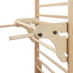 Espaliers d'intérieur en bois avec accessoires de musculation - 190 x 65 cm
