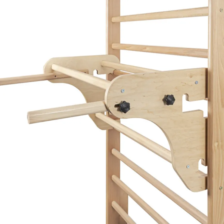 Espaliers d'intérieur en bois avec accessoires de musculation - 190 x 65 cm