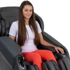 Fauteuil de massage des muscles avec dos chauffant et 12 programmes - Échauffement et soulagement des douleurs musculaires