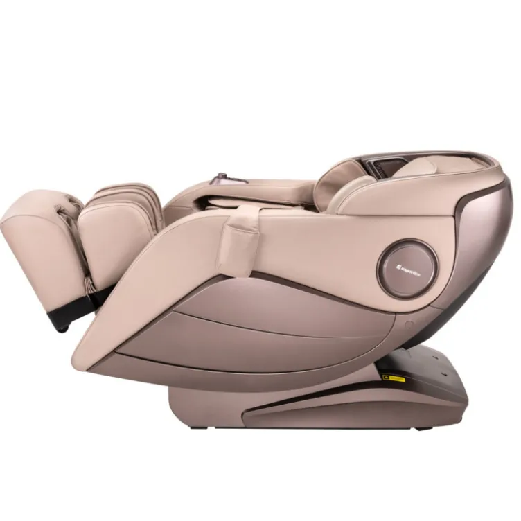 Fauteuil de massage luxueux avec ioniseur d'air et dossier chauffant - LED de détente -Relaxation des muscles