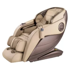 Fauteuil de massage luxueux avec ioniseur d'air et dossier chauffant - LED de détente -Relaxation des muscles