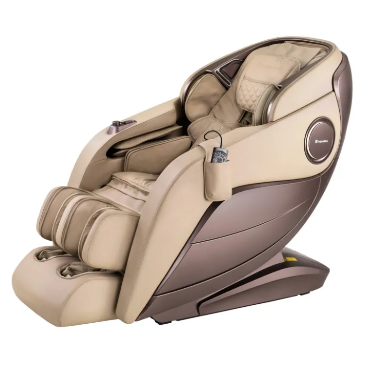 Fauteuil de massage luxueux avec ioniseur d'air et dossier chauffant - LED de détente -Relaxation des muscles