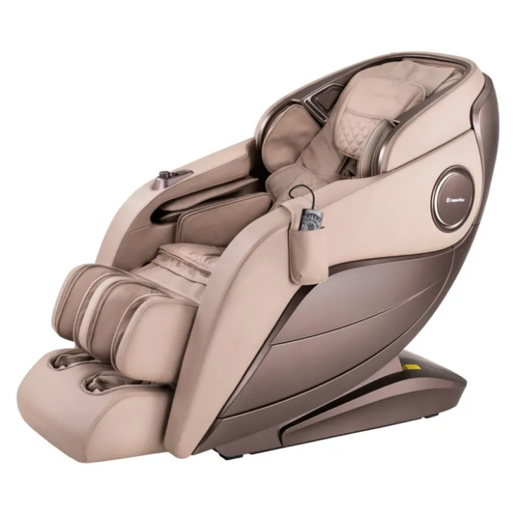 Fauteuil de massage luxueux avec ioniseur d'air et dossier chauffant - LED de détente -Relaxation des muscles