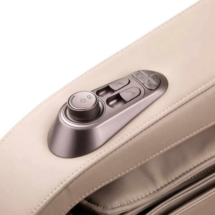 Fauteuil de massage luxueux avec ioniseur d'air et dossier chauffant - LED de détente -Relaxation des muscles
