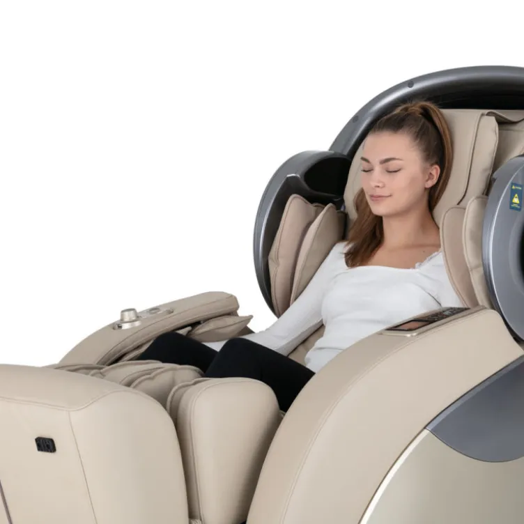 Fauteuil massant de luxe avec chauffage du dos et des mollets et dôme de luminothérapie - Bienfaits musculaires