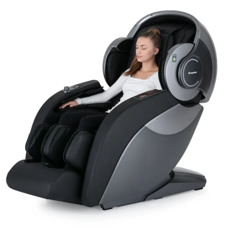 Fauteuil massant de luxe avec chauffage du dos et des mollets et dôme de luminothérapie - Bienfaits musculaires