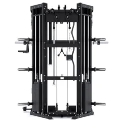 FORCE USA C10 - Smith Machine polyvalente avec double colonne de poids - Qualité professionnelle