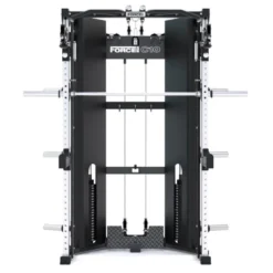 FORCE USA C10 - Smith Machine polyvalente avec double colonne de poids - Qualité professionnelle