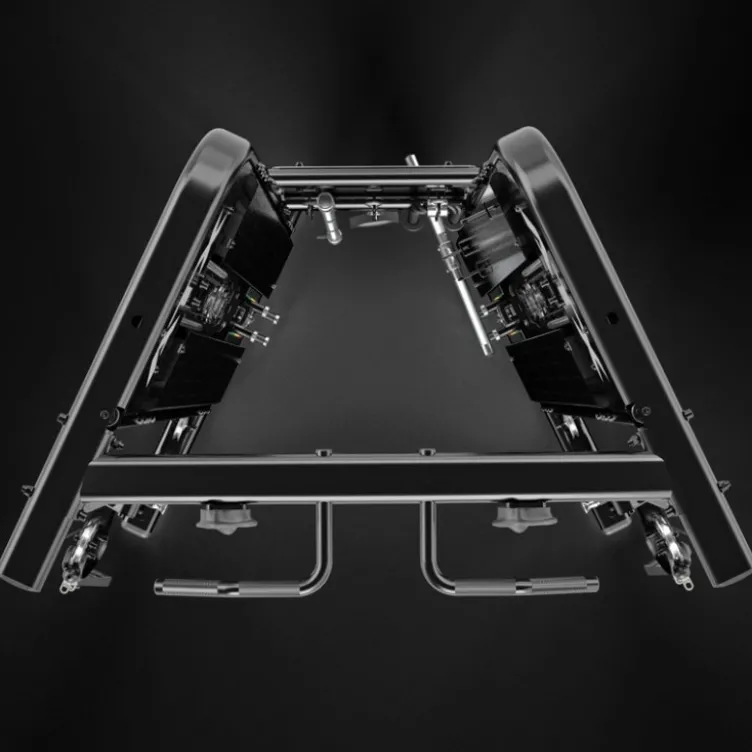 Functional Trainer ATX série 700 avec deux colonnes de poids de 100 kg et set d'accessoires - Station à poulie vis à vis homegym