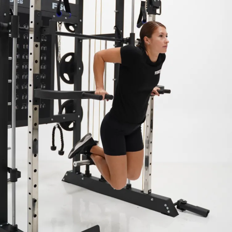 Functional trainer multi-équipé avec accessoires multiples - Musculation Force USA F50 V2