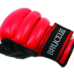 Gants de boxe en cuir doigts coupés Bruce Lee