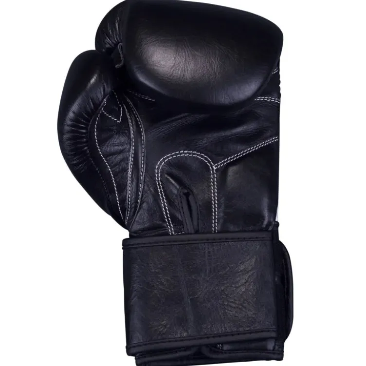 Gants de boxe en cuir synthétique pour entraînement - Rembourrage 3 couches