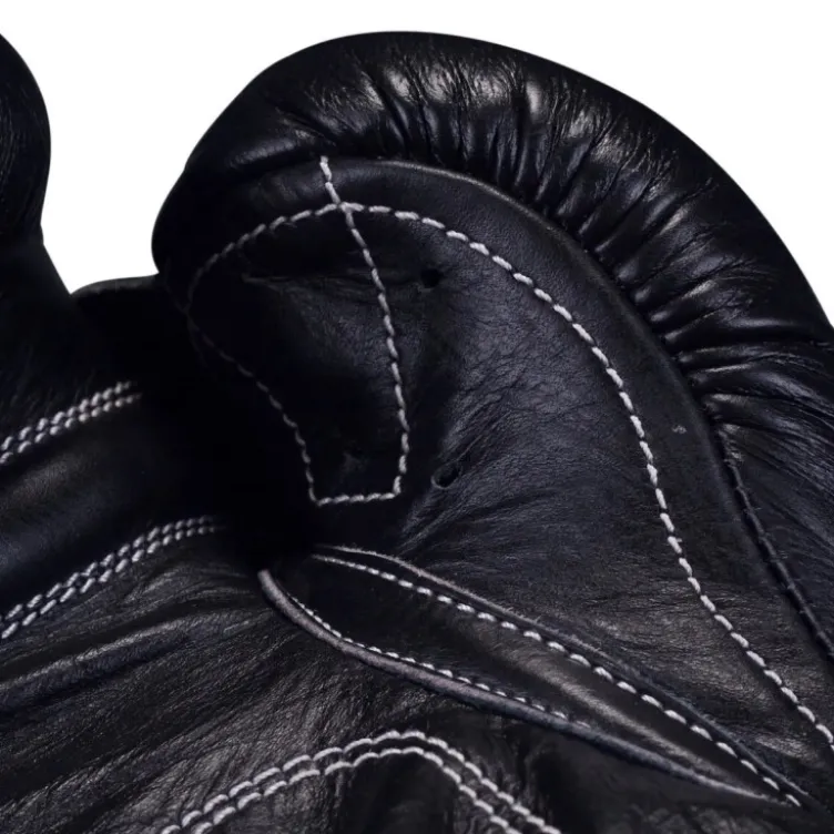 Gants de boxe en cuir synthétique pour entraînement - Rembourrage 3 couches