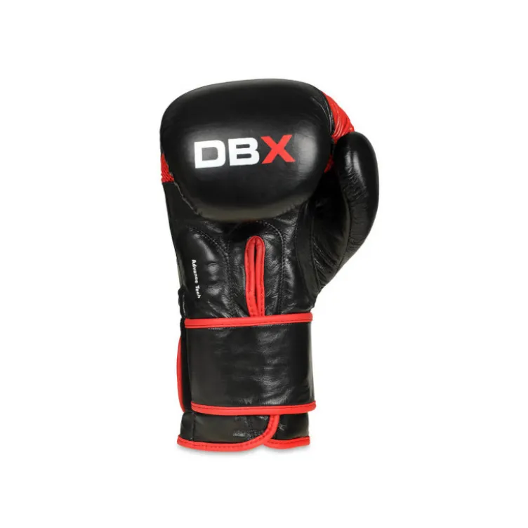 Gants de boxe et sports de combat en cuir rouge