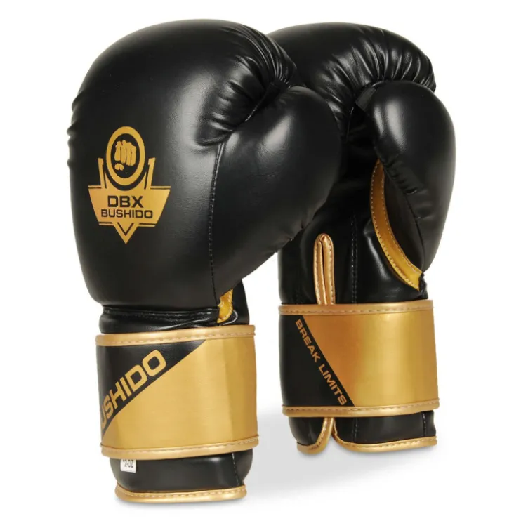 Gants de boxe professionnels doré de grande qualité