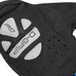 Gants de fitness anti-dérapant avec fermeture velcro - noir et bleu
