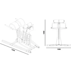 GDH Mighty professionnel stable et polyvalent pour salle de musculation