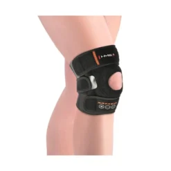 Genouillère de protection avec renforts latéraux et sangles de maintien - Attache velcro