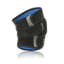 Genouillère de protection avec renforts latéraux et sangles de maintien - Attache velcro
