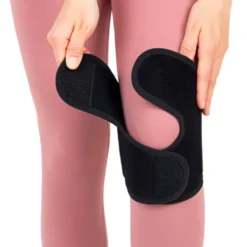 Genouillère de protection de l'articulation - Accessoire de soutien à scratch pour le genou - Musculation
