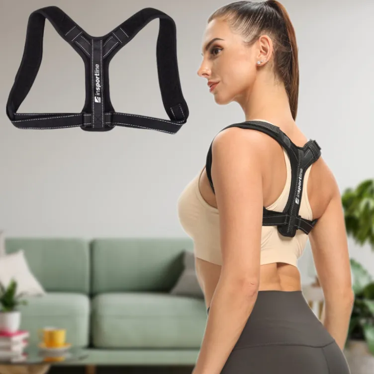 Gilet correcteur de posture avec bande velcro pour limiter les douleurs dorsales