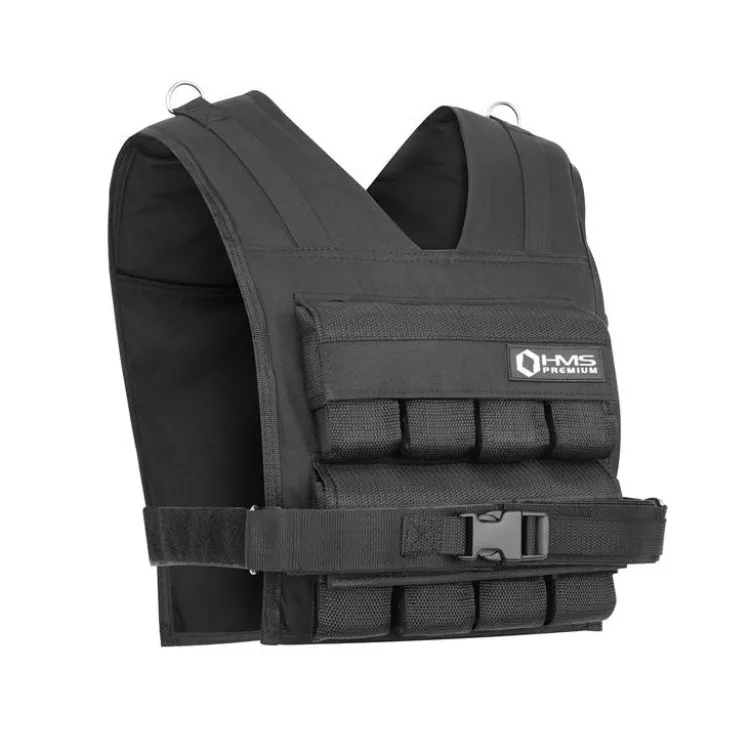 Gilet lesté de musculation avec poids de 1 kilo amovibles - 16 ou 30 kg