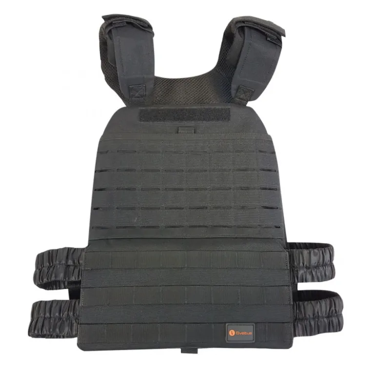 Gilet lesté de musculation professionnel 15 kg ajustable