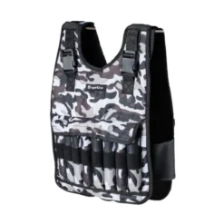 Gilet pondéré de musculation avec poids ajustables - 1,3 kg à 15 kg
