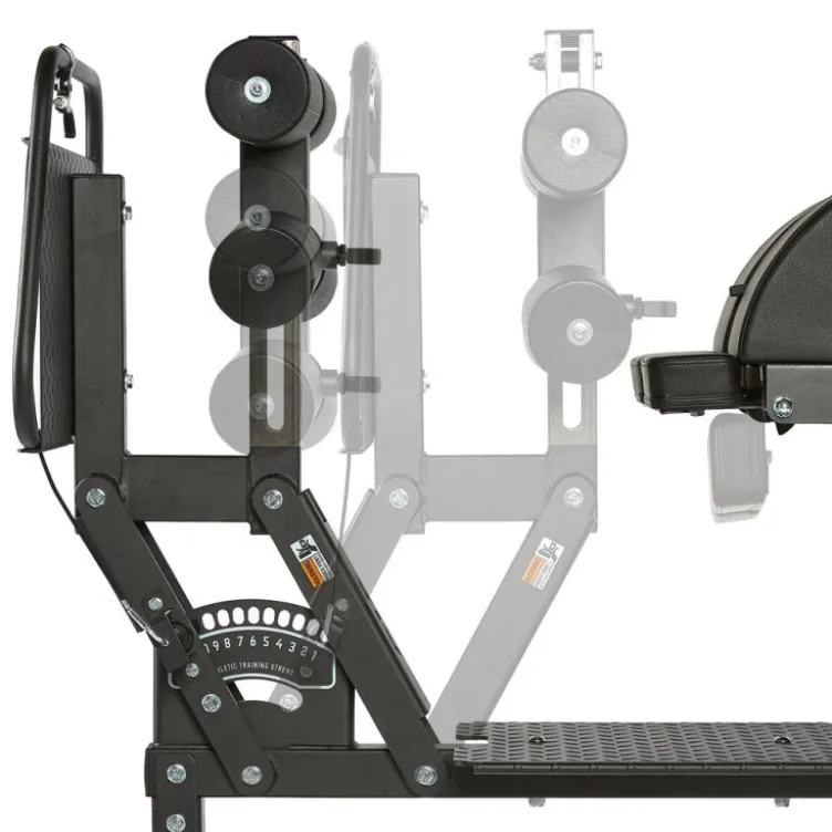 Glute Ham Trainer de musculation avec capacité de charge 500 kg - ATX