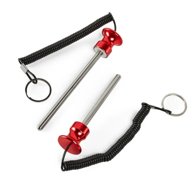 Goupille magnétique ATX avec câble en spirale pour appareils à charge guidée de musculation - 8 / 10 mm