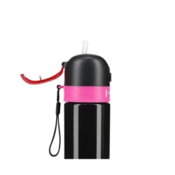 Gourde avec paille intégrée pour trainings de sport - 600 ml de contenance
