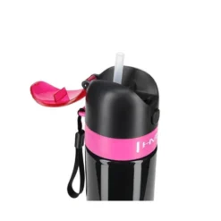 Gourde avec paille intégrée pour trainings de sport - 600 ml de contenance
