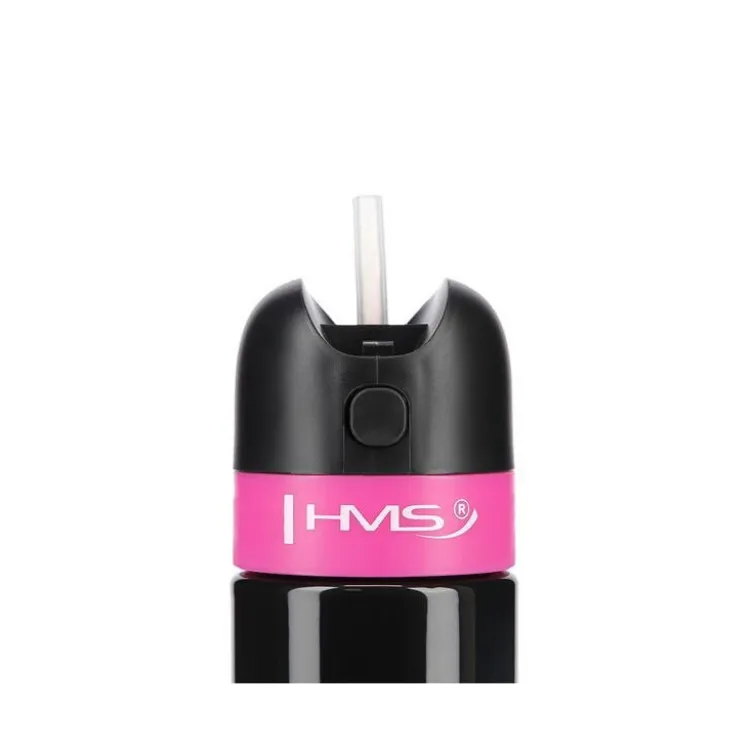Gourde avec paille intégrée pour trainings de sport - 600 ml de contenance