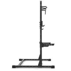 Half rack de musculation ATX série 500 de 195 cm avec barres de sécurité et crochets en J