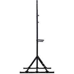 Half Rack de musculation avec poignées à dips et hauteur réglable pour Home-Gym