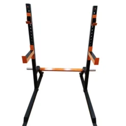 Half rack repose-barres pour entraînement à la barre libre en home-gym capacité 200 kg