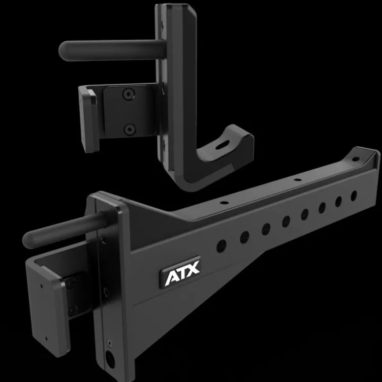 Half Rack à squat ATX avec extension de stockage et poulie à charge guidée de 125 kg pour Home Gym et Pros série 700